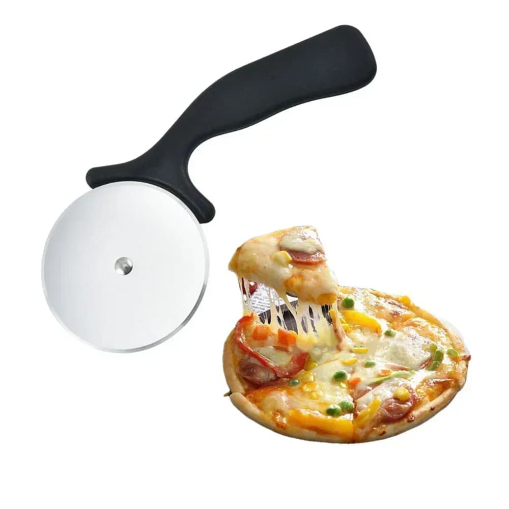 Rotella Tagliapizza in Acciaio Inox - Coltello per Pizza e Pasta