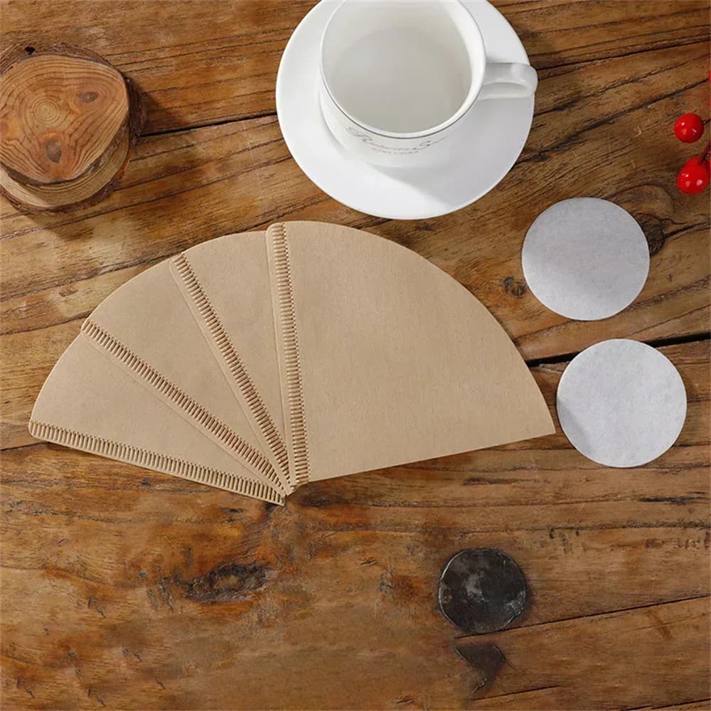 Filtri di carta a cono V60 monouso per caffè pour over - 40/100 pz