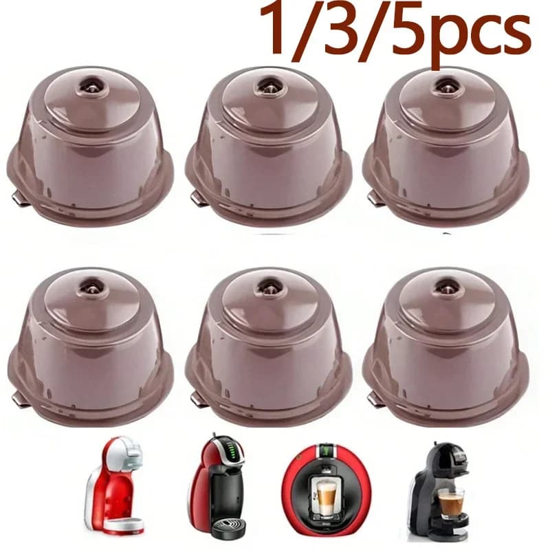 Capsule di Caffè Riutilizzabili per Nescafe Dolce Gusto (1/3/5/10 pz)