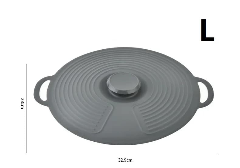 Coperchi in silicone per ciotole, paraschizzi per microonde, coperchi riutilizzabili resistenti al calore per ciotole, piatti, pentole, padelle e forno