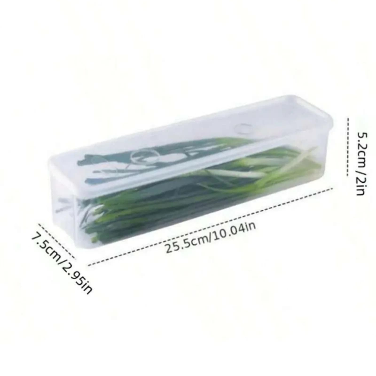 Contenitori Salvafreschezza per Frigorifero con Coperchio (1/2/4 pz) per Verdure e Alimenti