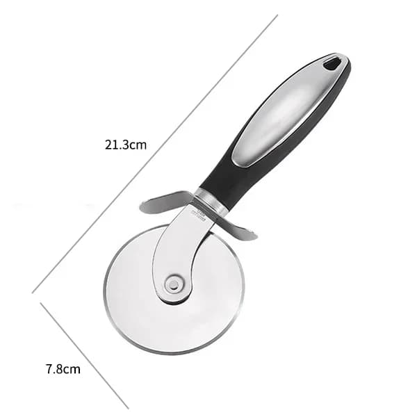 Rotella Tagliapizza Professionale in Acciaio Inox Utensile Taglia Pizza e Pasta da Cucina
