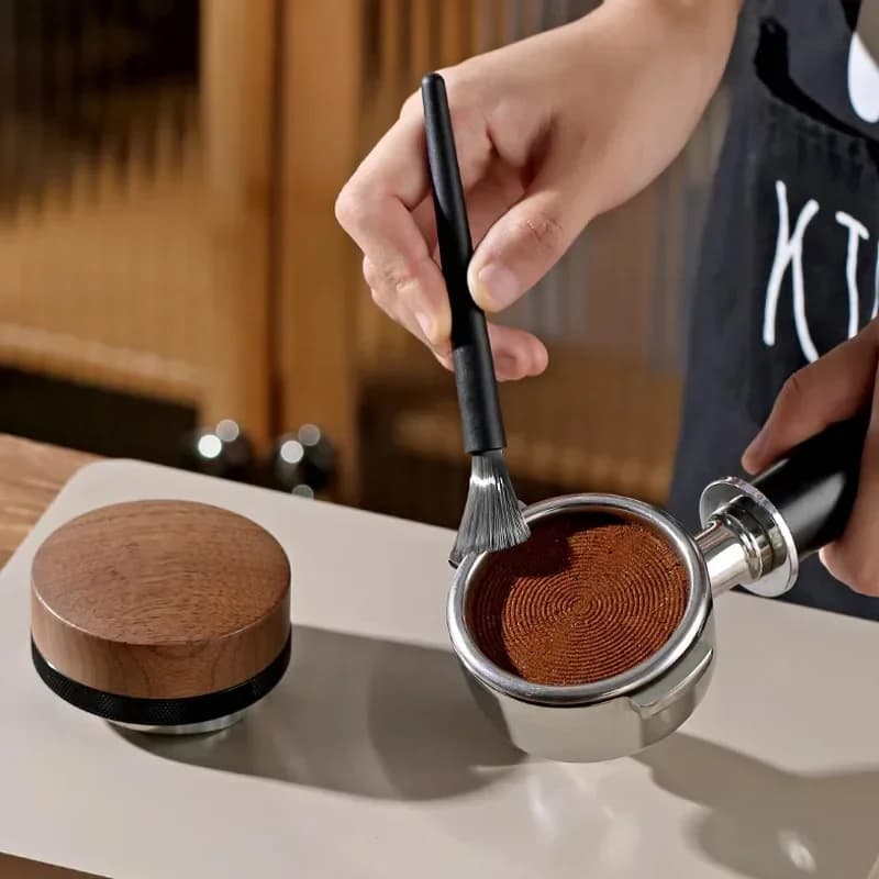 Set Pulizia Macchina del Caffè | Spazzola per Macinacaffè e Soffietto ad Aria