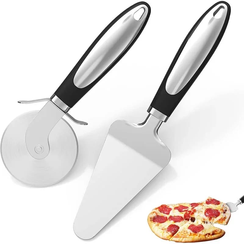 Rotella Tagliapizza Professionale in Acciaio Inox Utensile Taglia Pizza e Pasta da Cucina