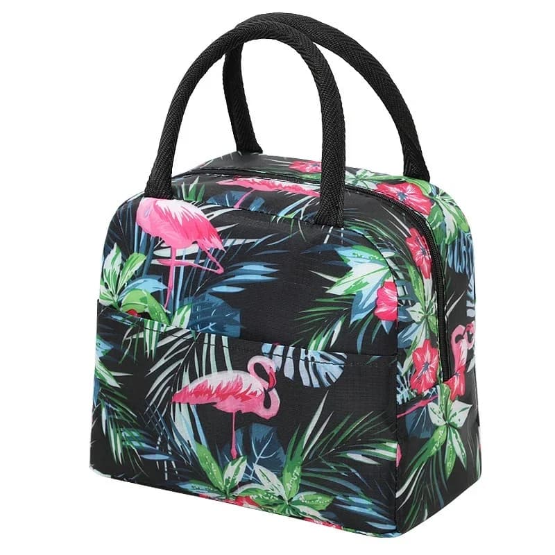 Borsa Termica Colorata per il Pranzo ad Alta Capacità, Borsa Bento Ispessita con Foglio di Alluminio