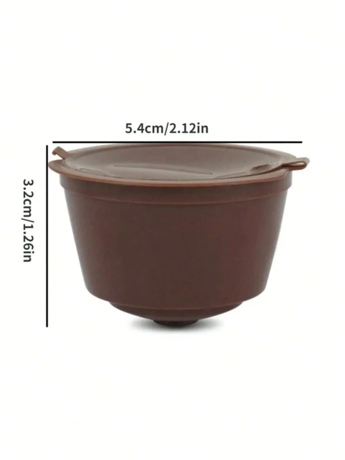 Capsule di Caffè Riutilizzabili per Nescafe Dolce Gusto (1/3/5/10 pz)