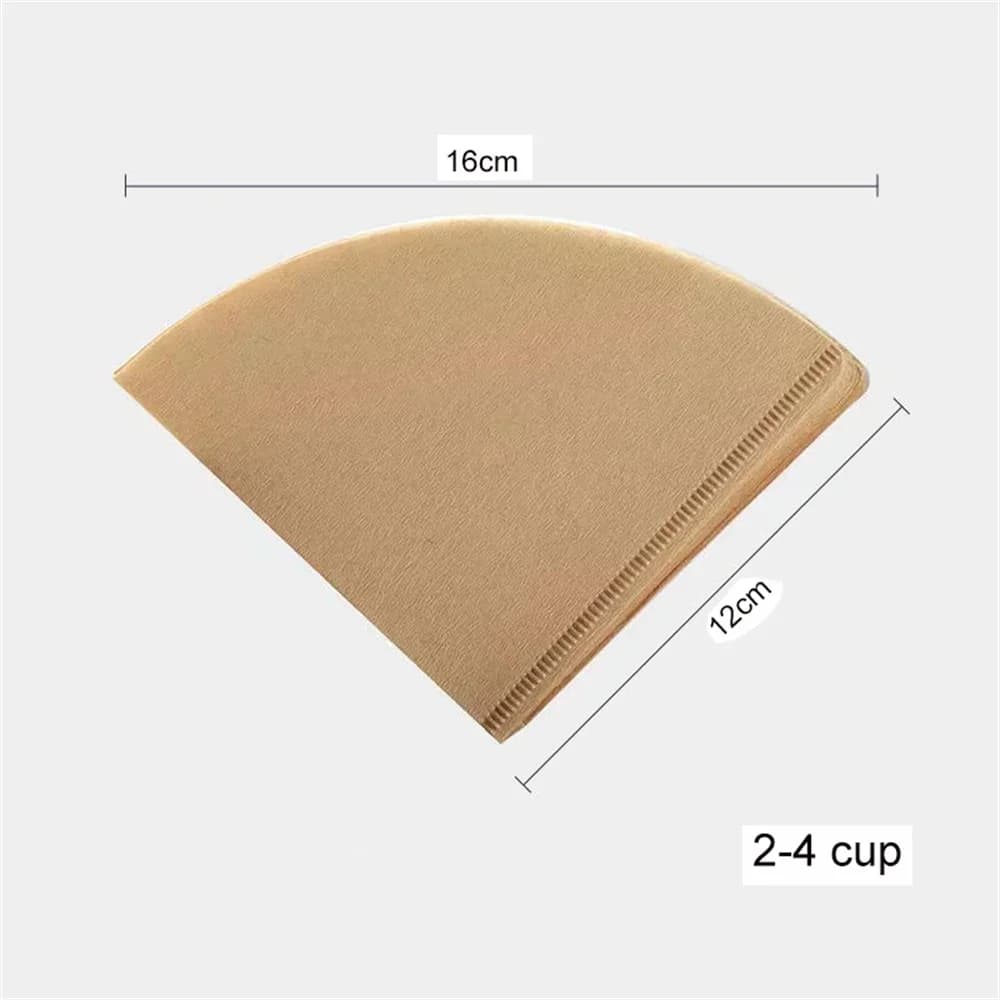 Filtri di carta a cono V60 monouso per caffè pour over - 40/100 pz