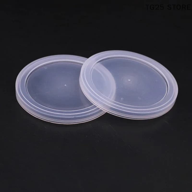 Set 5 coperchi trasparenti riutilizzabili per lattine in ABS