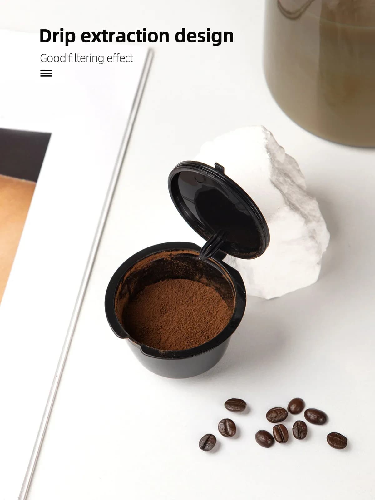 Capsule di Caffè Riutilizzabili per Nescafe Dolce Gusto (1/3/5/10 pz)