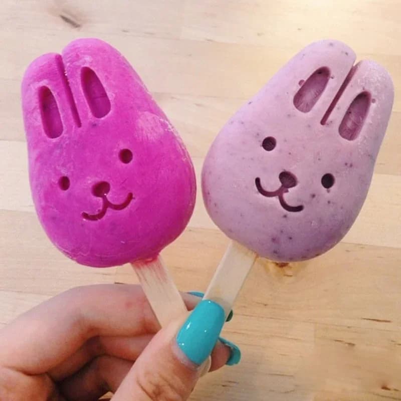 Leeseph Bastoncini in Legno per Ghiaccioli e Gelati 11.4 cm Stecchi per Fai da Te