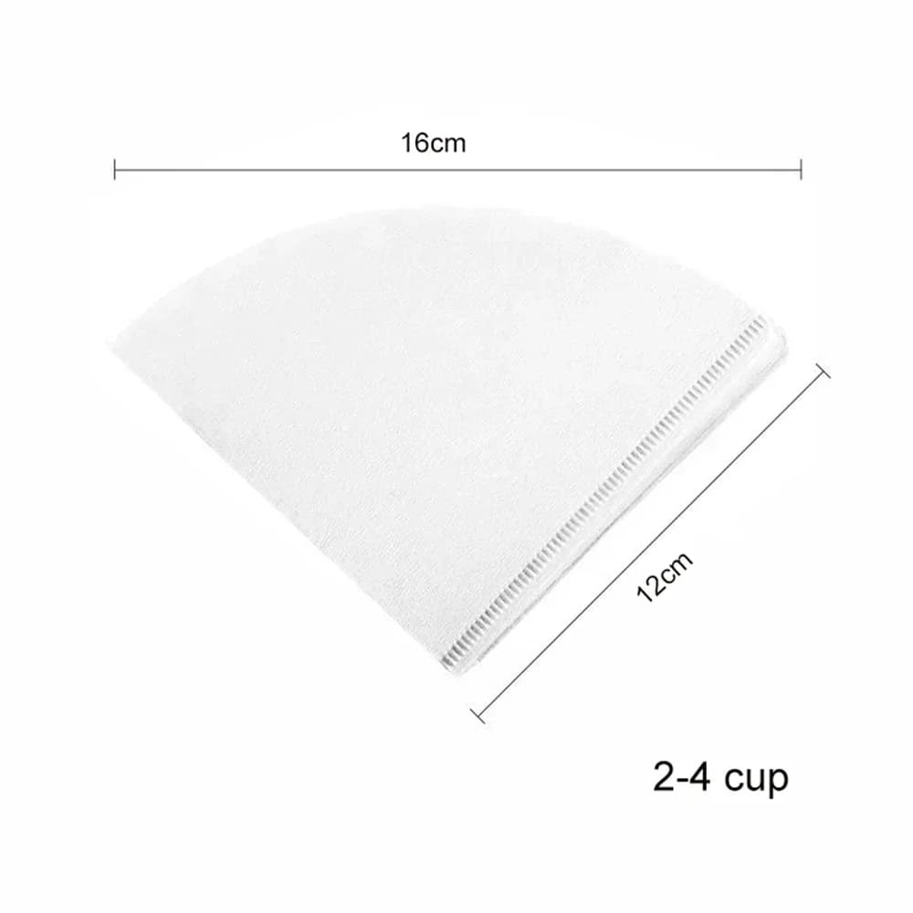Filtri di carta a cono V60 monouso per caffè pour over - 40/100 pz