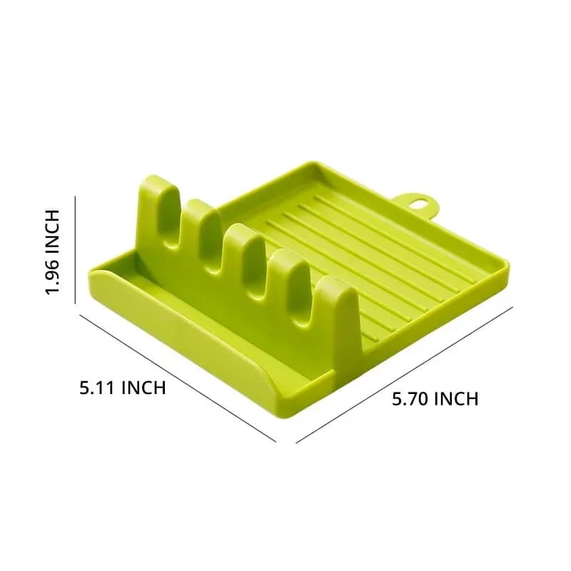 [Bestseller] Poggiamestolo e Supporto per Coperchi da Piano Cucina - Organizer per Spatole e Posate