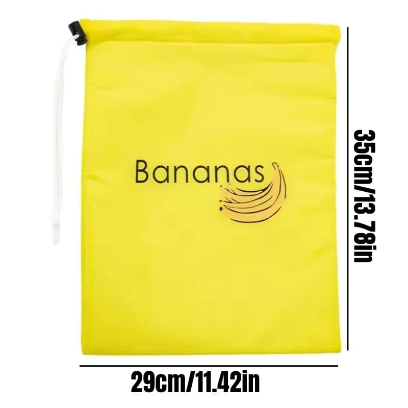 Sacchetti Salva Freschezza per Banane e Verdure con Foglio di Alluminio (1/2/3/5 pz)