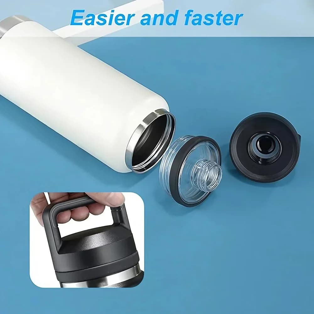 1/2/3 pz Coperchio di Ricambio Rambler Chug, Compatibile con Modelli YT 18oz, 26oz, 36oz, 64oz