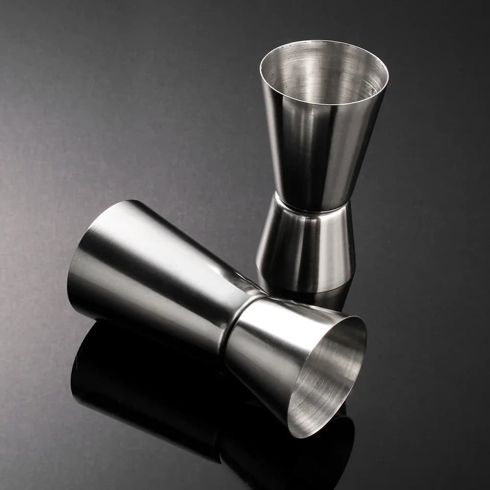 Dosatore Jigger per Cocktail in Acciaio Inox Misurino Doppio per Bar e Feste