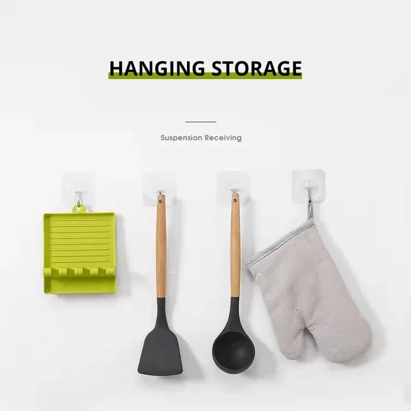 [Bestseller] Poggiamestolo e Supporto per Coperchi da Piano Cucina - Organizer per Spatole e Posate