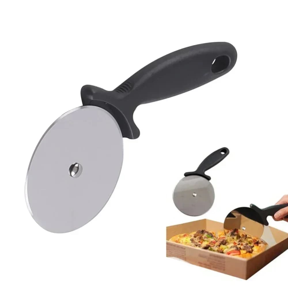 Rotella Tagliapizza in Acciaio Inox - Coltello per Pizza e Pasta
