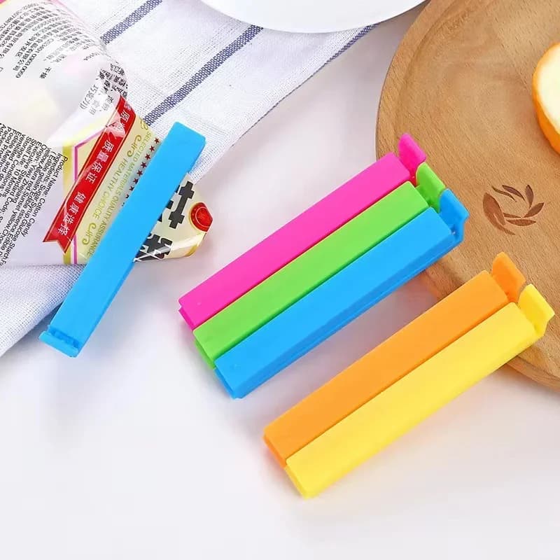Clip Sigillanti Colorate per Sacchetti da 5-30 pz, Mollette Salva-Freschezza Antiumidità Riutilizzabili per Cucina