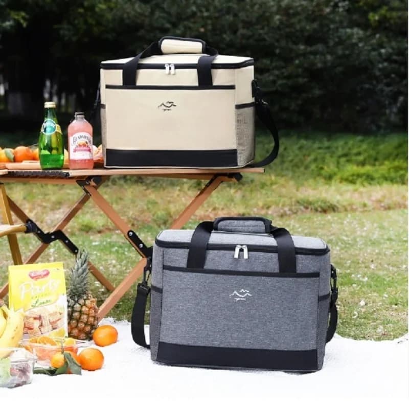 Borsa Termica Porta Pranzo a Tracolla - Borsa Frigo Salva-Freschezza per Picnic e Outdoor