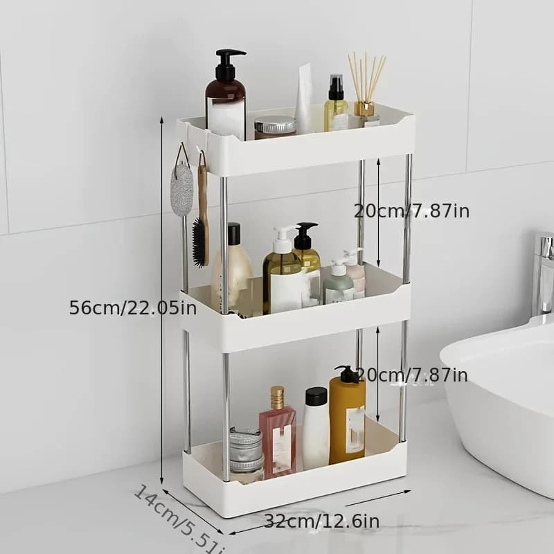 Portaspezie da Piano Cucina Multifunzione - Organizer Angolare Multistrato per Spezie e Utensili