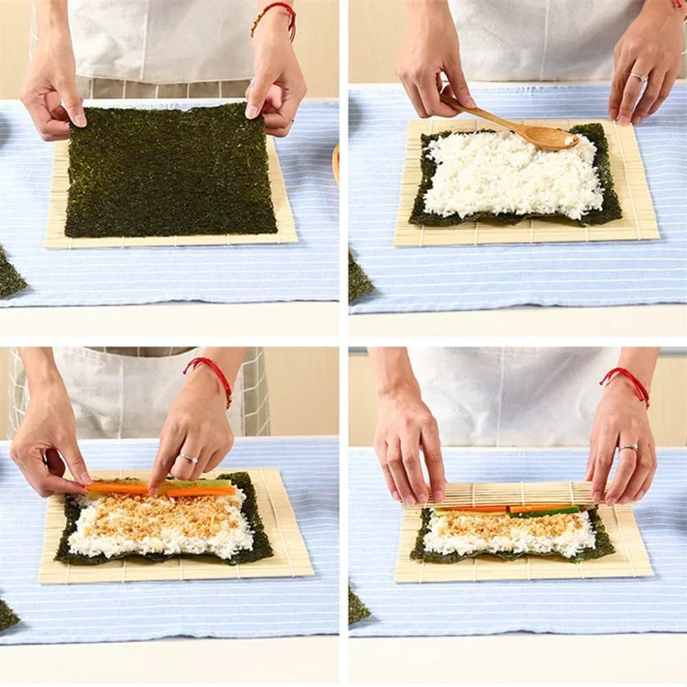 Stuoia in bambù per sushi - Tappetino per roll giapponesi