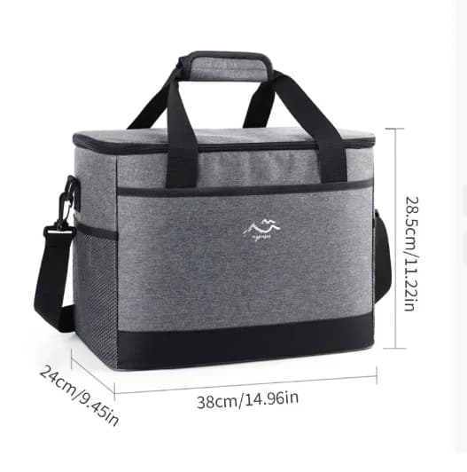 Borsa Termica Porta Pranzo a Tracolla - Borsa Frigo Salva-Freschezza per Picnic e Outdoor